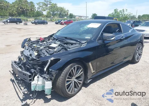 2018 Infiniti Q60 3.0T Luxe from USA, damaged, VIN JN1EV7EK2JM342606